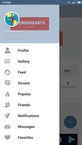 Chatpedia Android App User interface