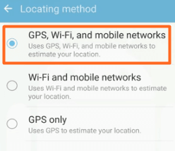 high accuracy gps - wifi mobile networks