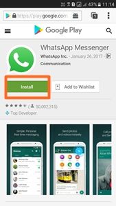 Install step to hack whatsapp account